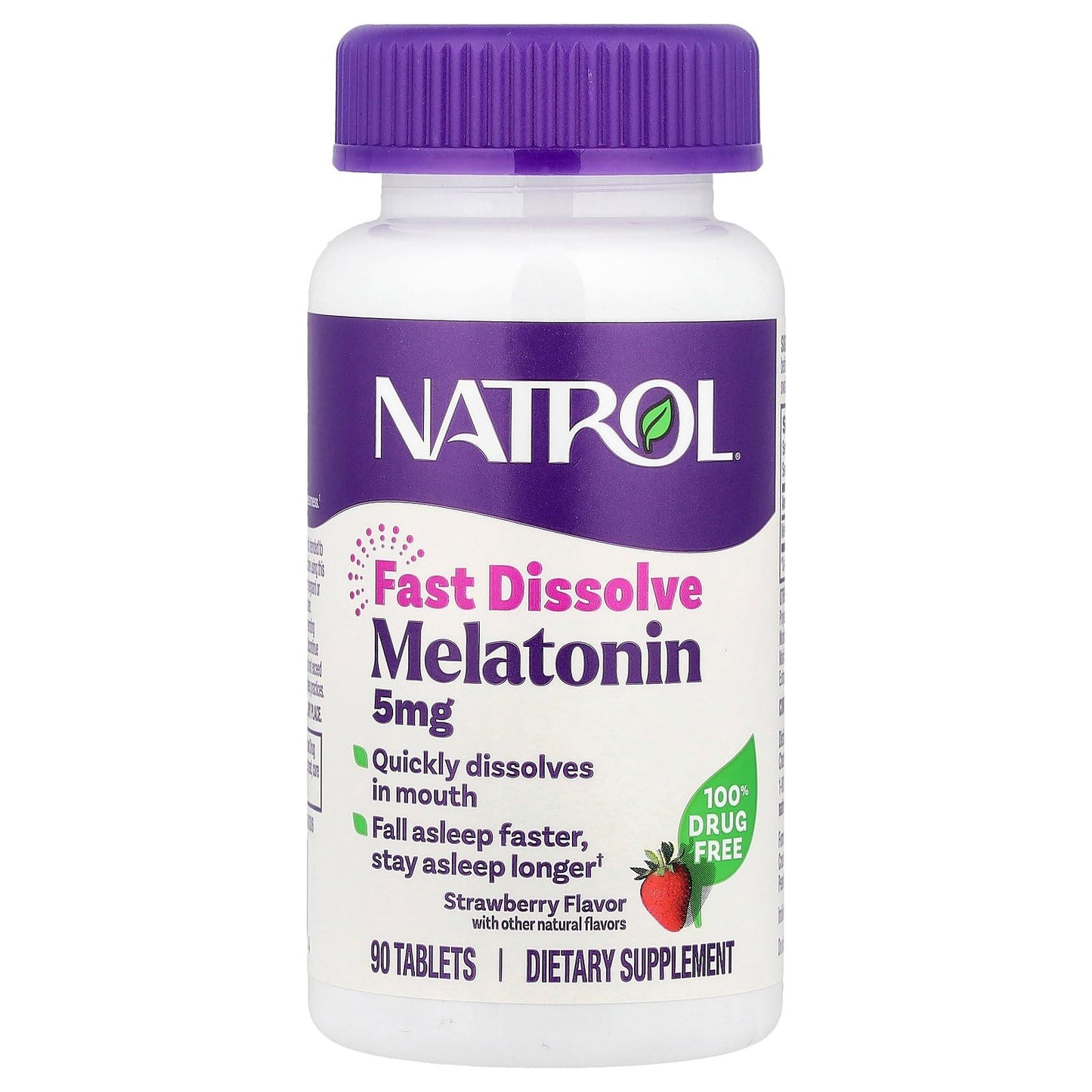 Natrol Melatonin Fast Dissolve 5 mg Tablet, 270 Tablets