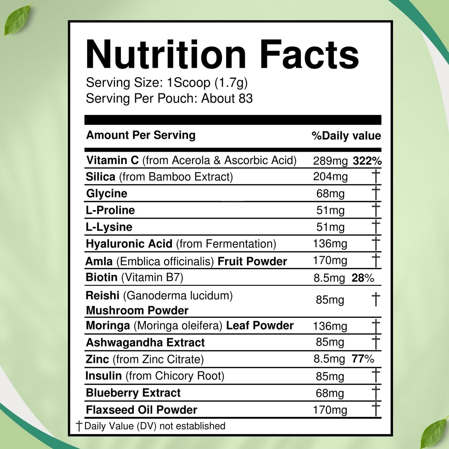 NURTIVE Vegan Collagen Builder Powder 5
