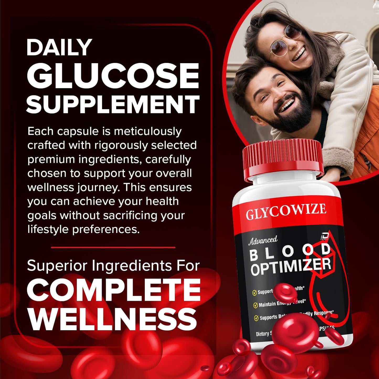 Indelo Glycowize Capsules, 60 Count