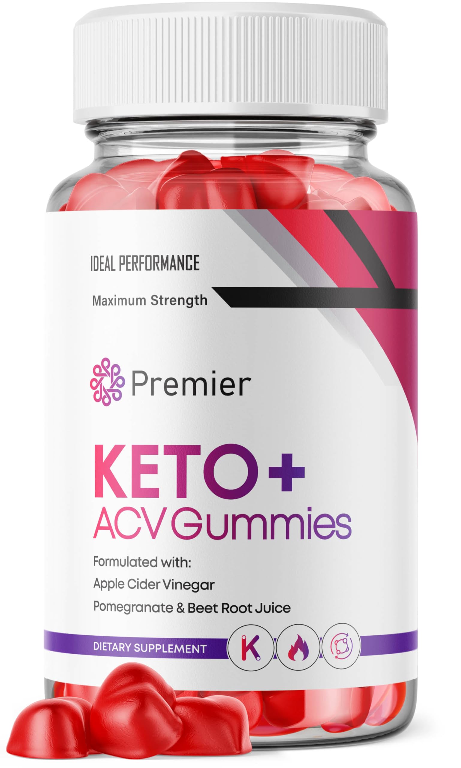 IDEAL PERFORMANCE Premier Keto Gummies 60 Count