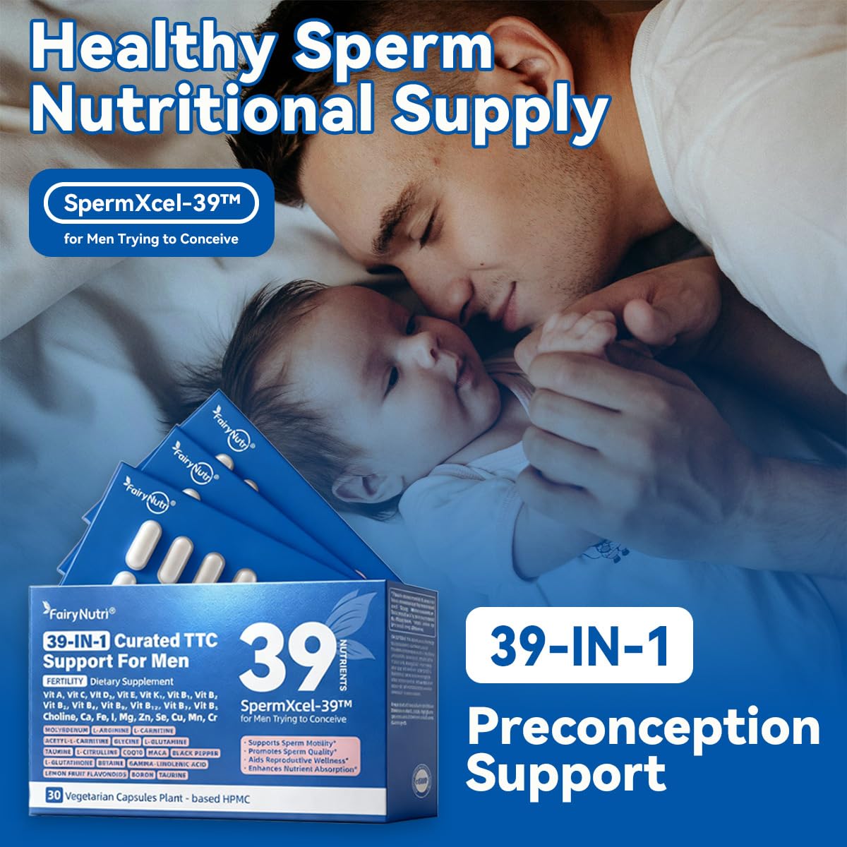 fairynutri SpermXcel-39 Capsule, 30 Count