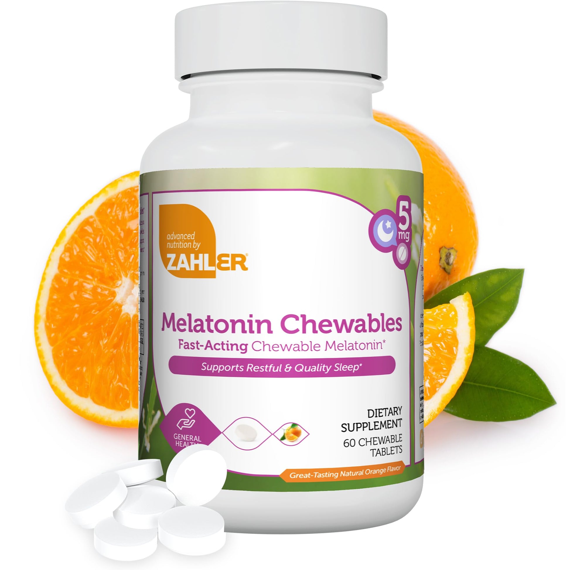 Zahler Melatonin 5mg Tablets, 60 Tablets