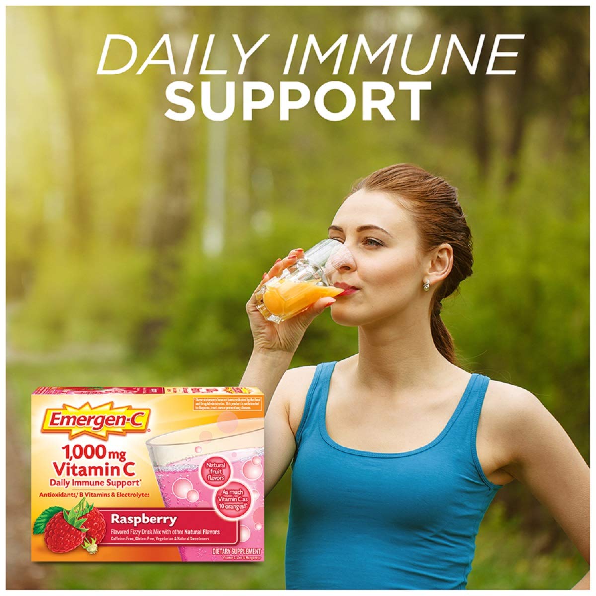 Alacer Emergen-C Raspberry 30 Capsules