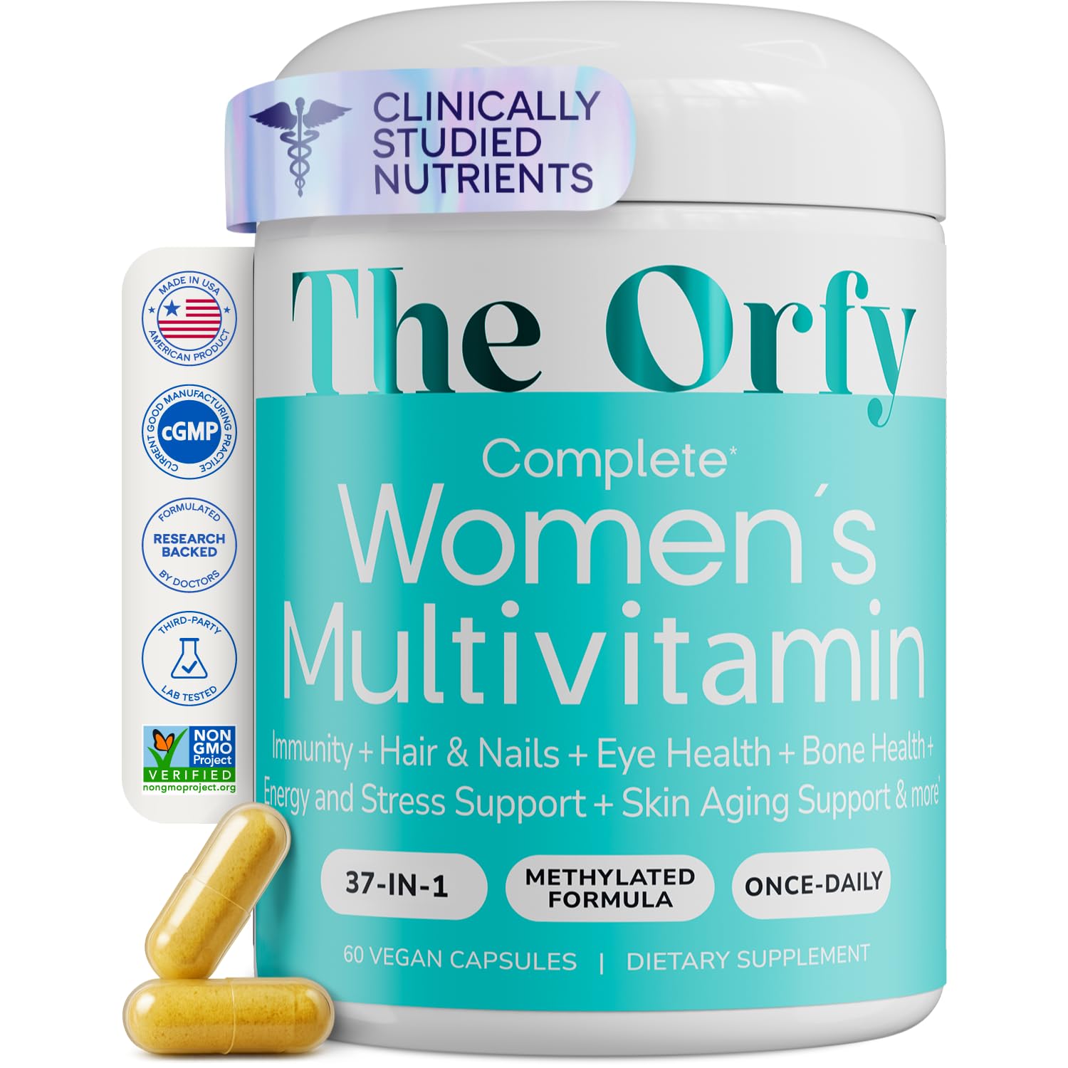 THE ORFY Complete Daily Women Multivitamin Capsule 60 Count