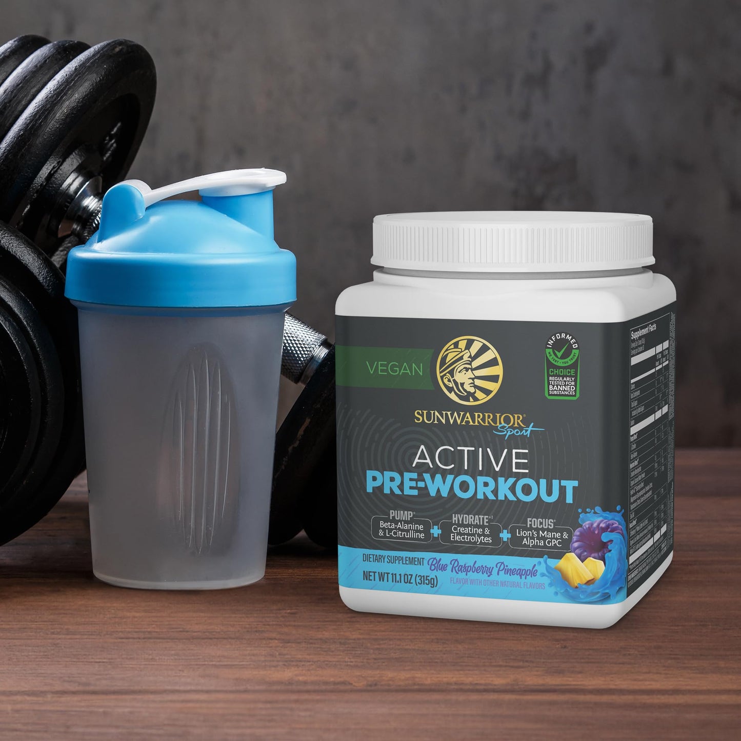 Sunwarrior Pre Workout Powder 11.13