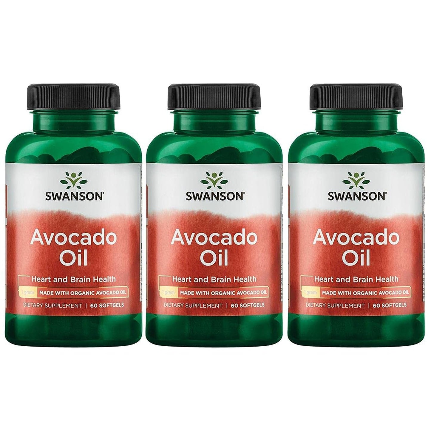 Swanson Avocado Oil Softgels 180