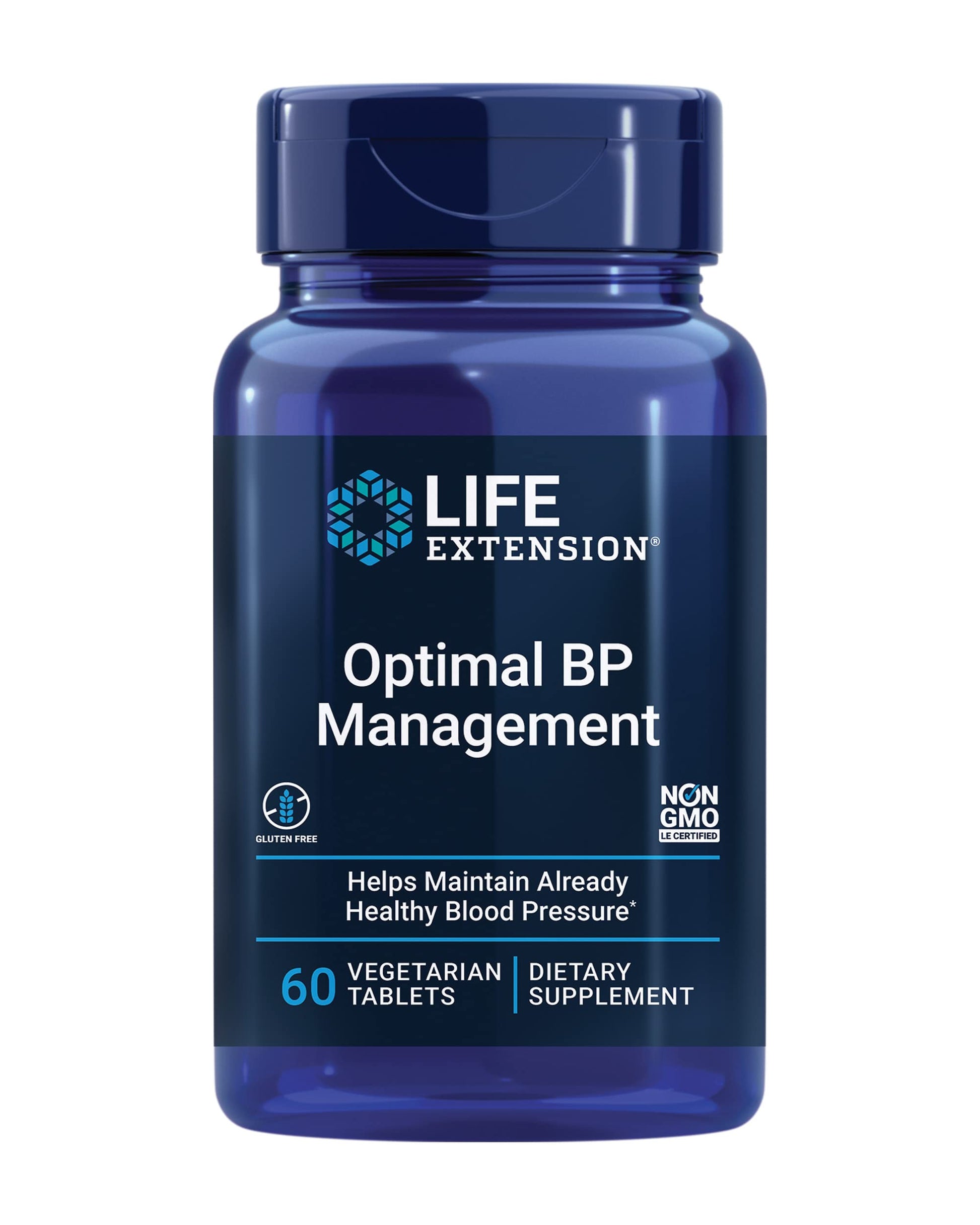 Life Extension Optimal BP Management 60 Vegetarian Tablets