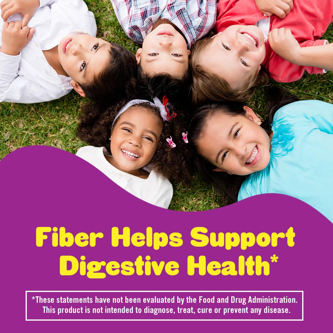 Lil Critters Fiber Daily Gummy Supplement for Kids, 90 Gummies
