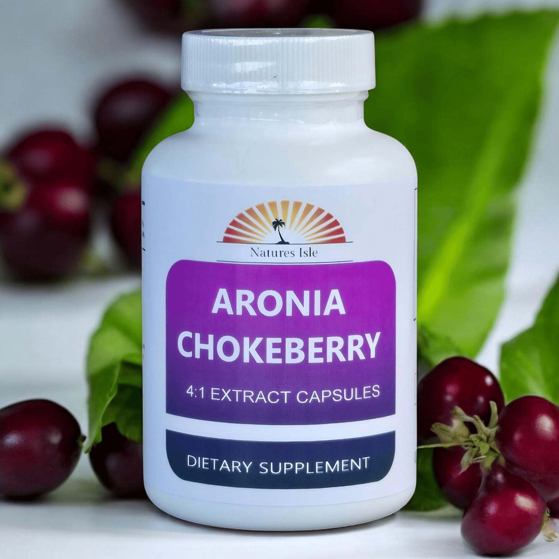 Generic Aronia Extract 4:1 Capsules, 240 Capsules