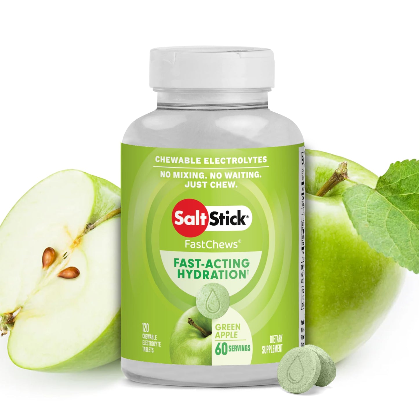 SaltStick Electrolyte FastChews Chewable 120