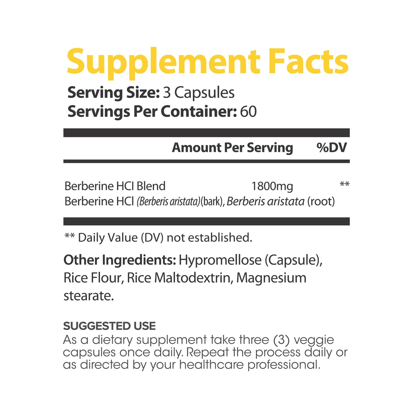 Lumen Naturals Berberine for Women Capsule 180 Capsules