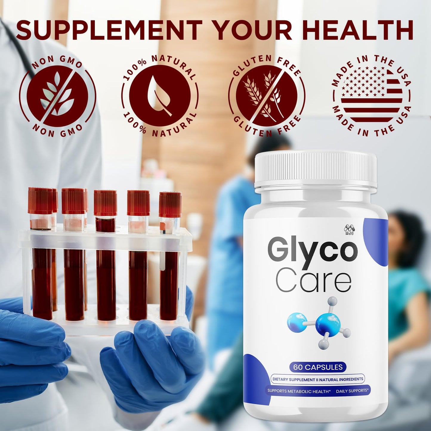 MJO Glyco Care 60 Capsules