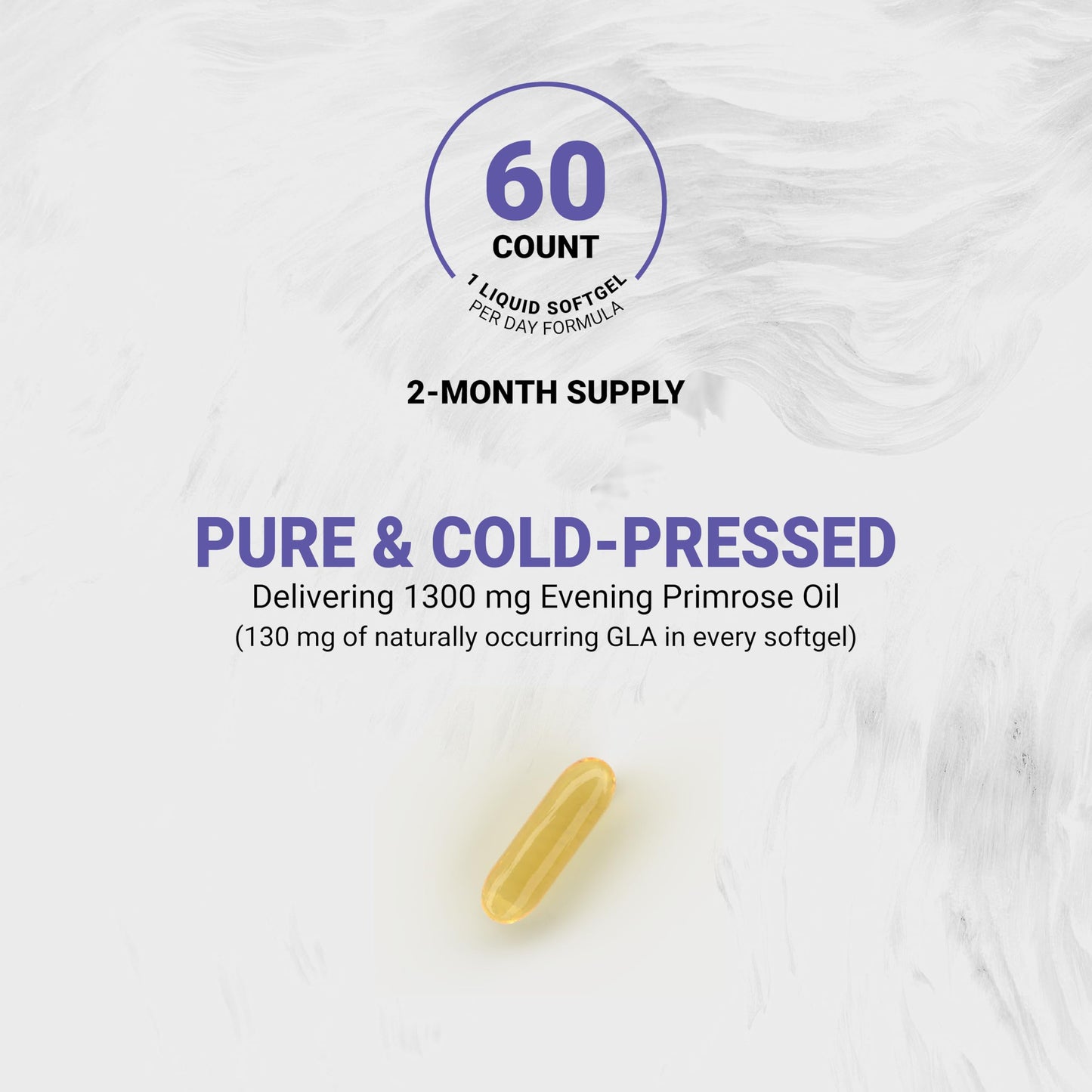 Naturalis Evening Primrose Oil 1300mg Softgels 60