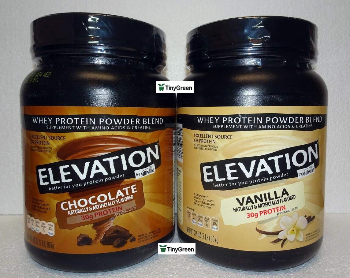 Millville Elevation Whey Protein Powder Blend 64 Servings