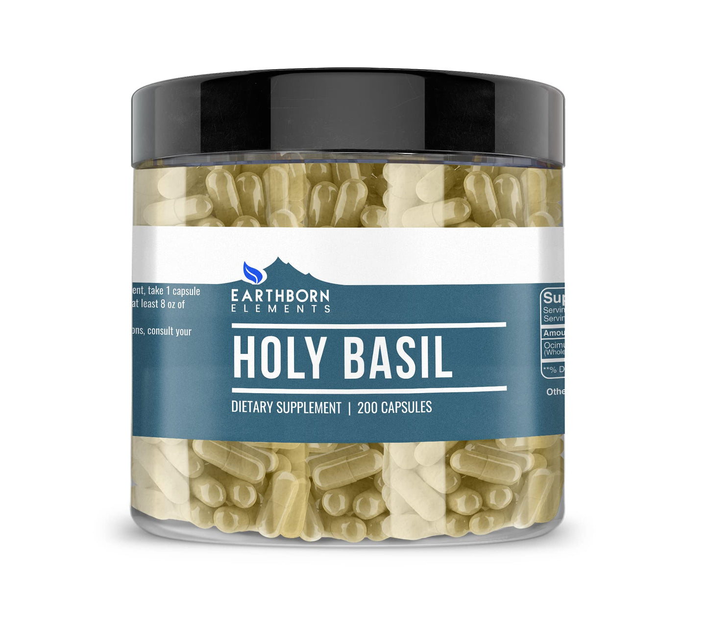 Earthborn Elements Holy Basil Capsule 200 Count