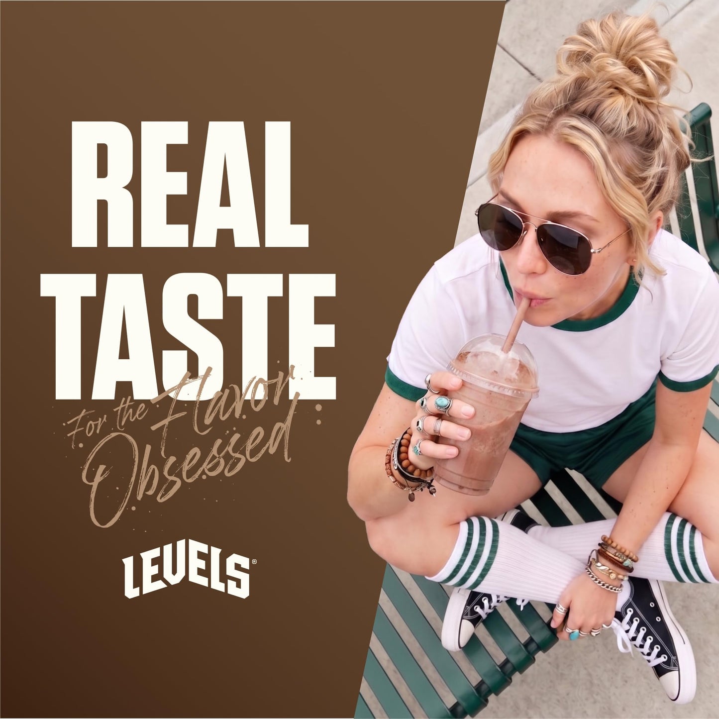 Levels Nutrition Grass Fed Whey Protein Powder Double Chocolate, 32 Servings