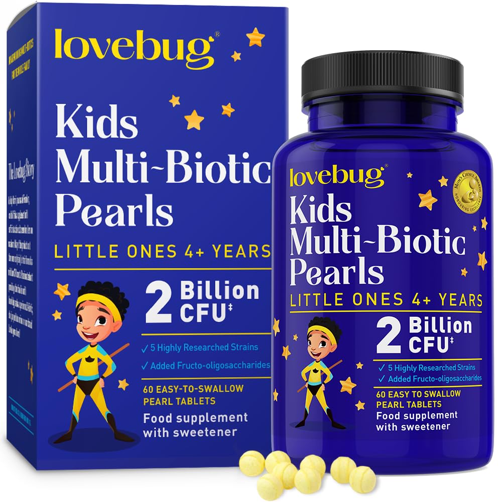 LOVEBUG Probiotics for Kids 60 Tablets