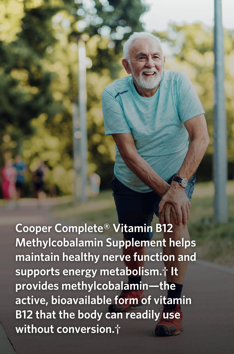 Cooper Complete Vitamin B12 1000 mcg Methylcobalamin Capsules 120