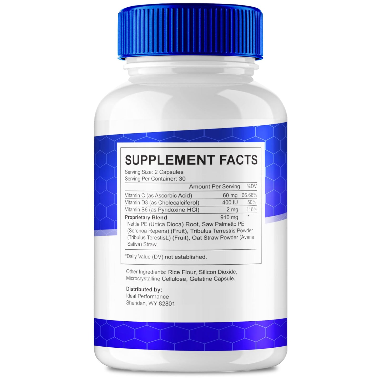 IDEAL PERFORMANCE Prosto Max Prostate Health Supplement Capsules 300