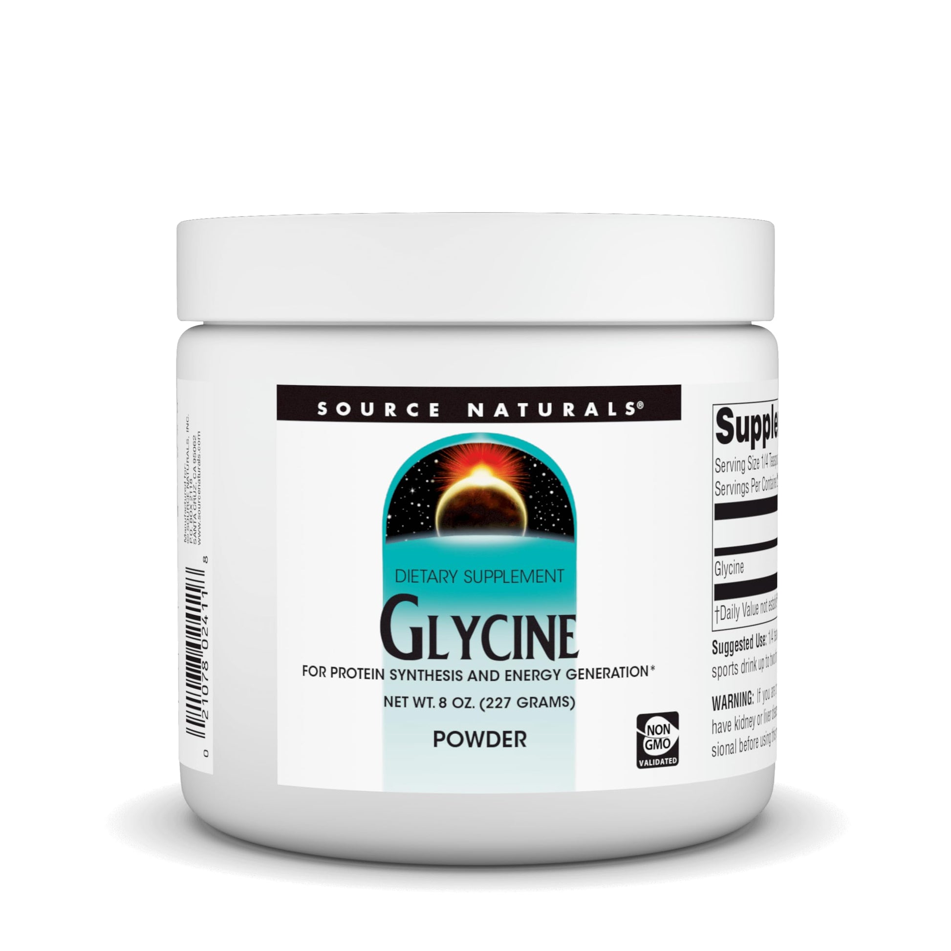 Source Naturals Glycine Powder, 8 oz, 8 Count