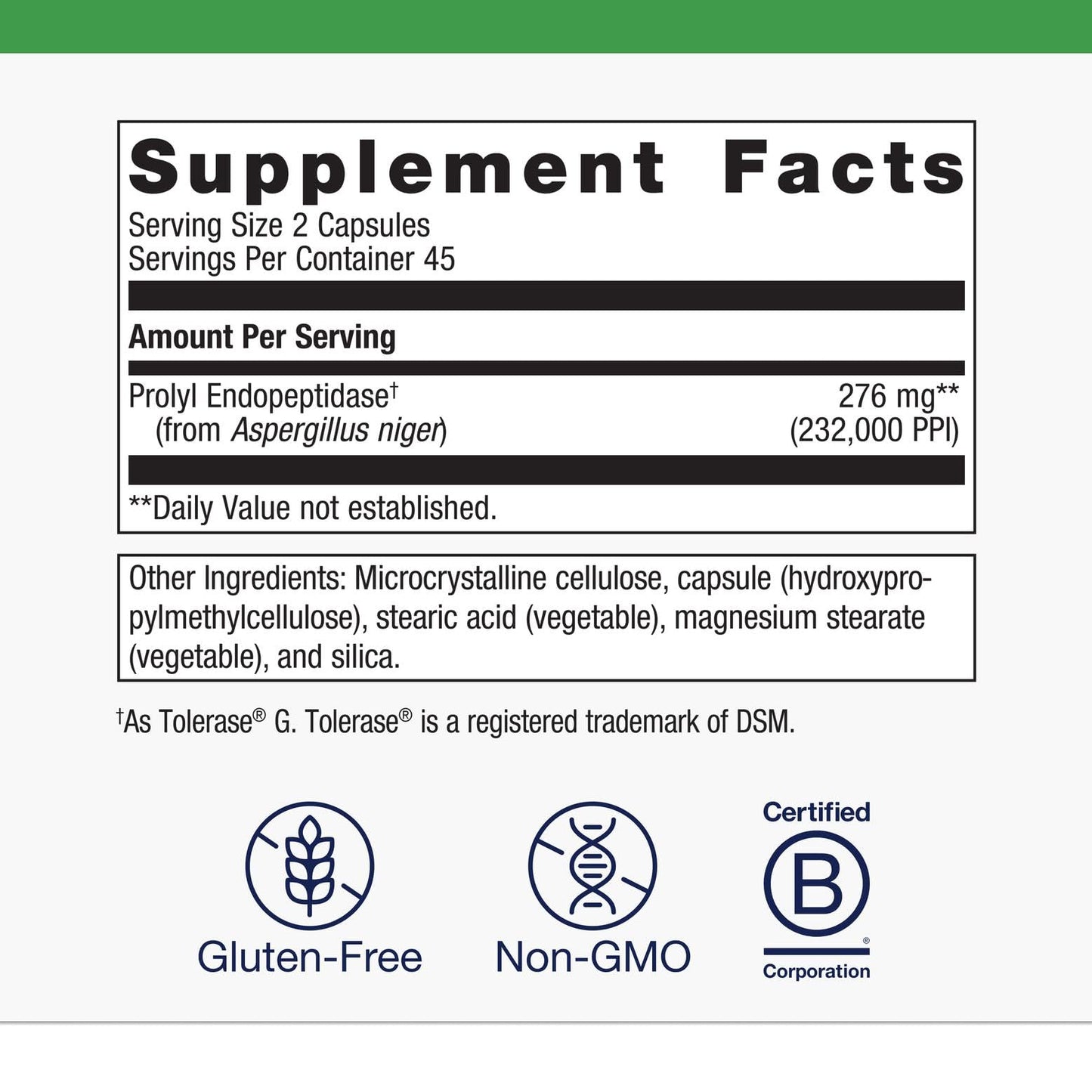 Metagenics SpectraZyme Gluten Digest Enzymes Capsule, 90 Count