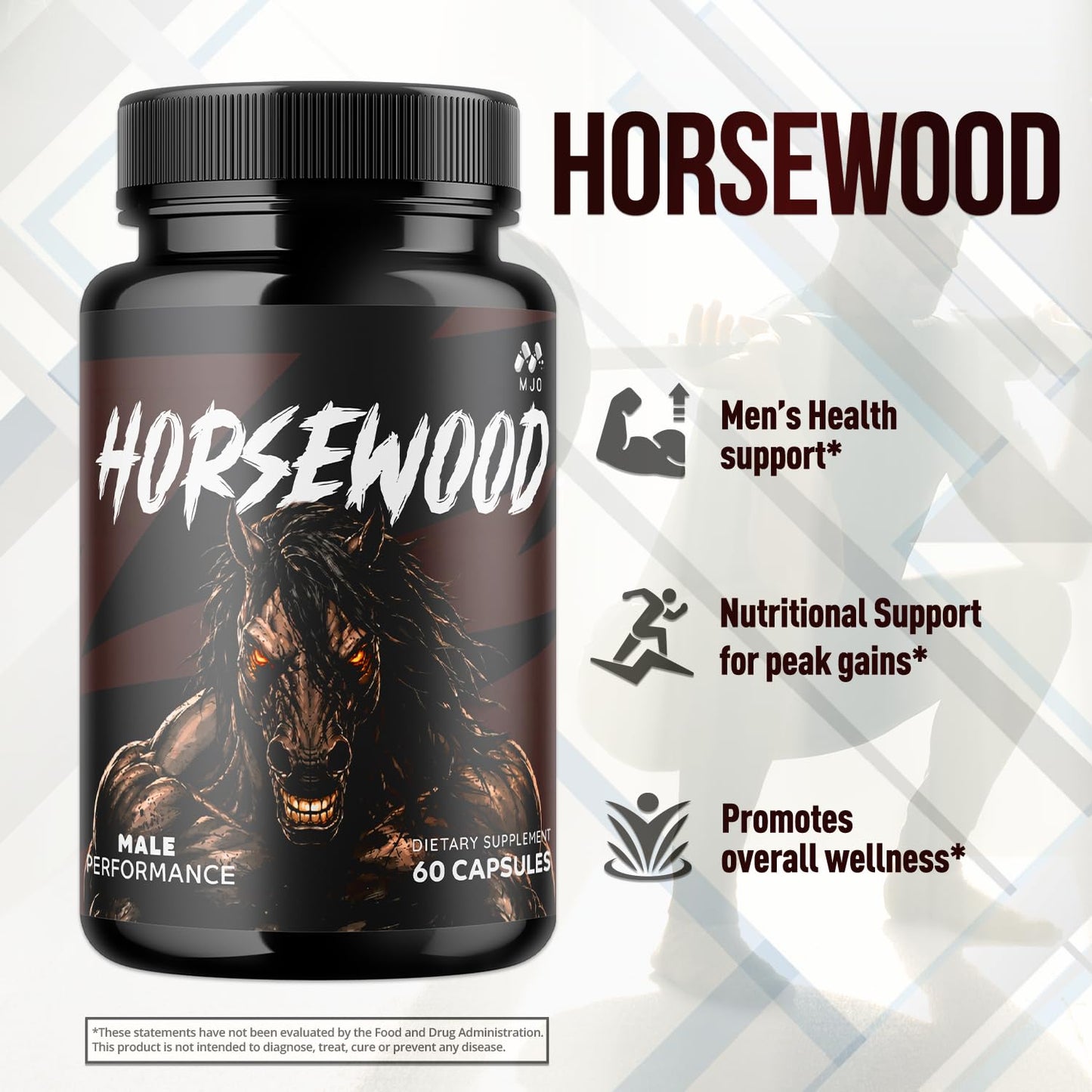 MJO Horsewood Capsules 180 Capsules
