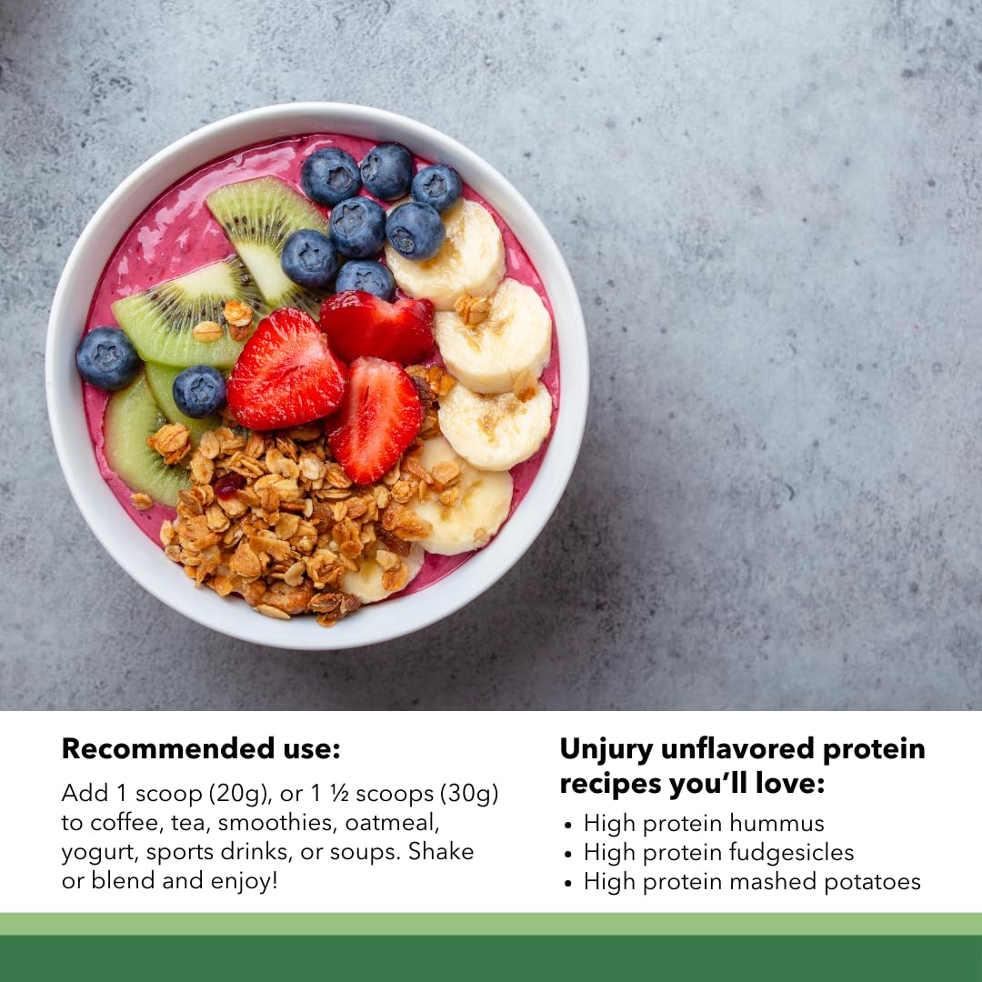 Unjury Planted Vegan Pea Protein Powder 17.6 oz