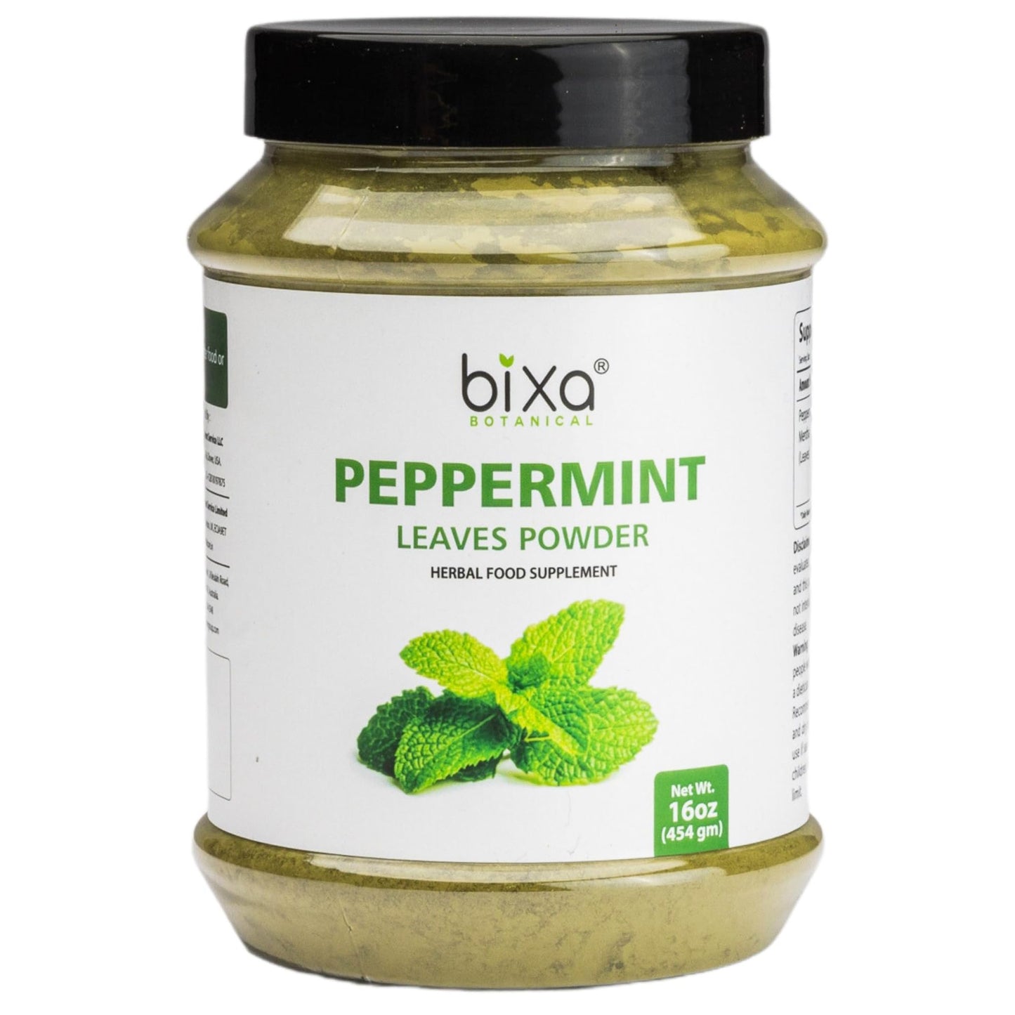 bixa BOTANICAL Peppermint Leaves Powder 16 oz