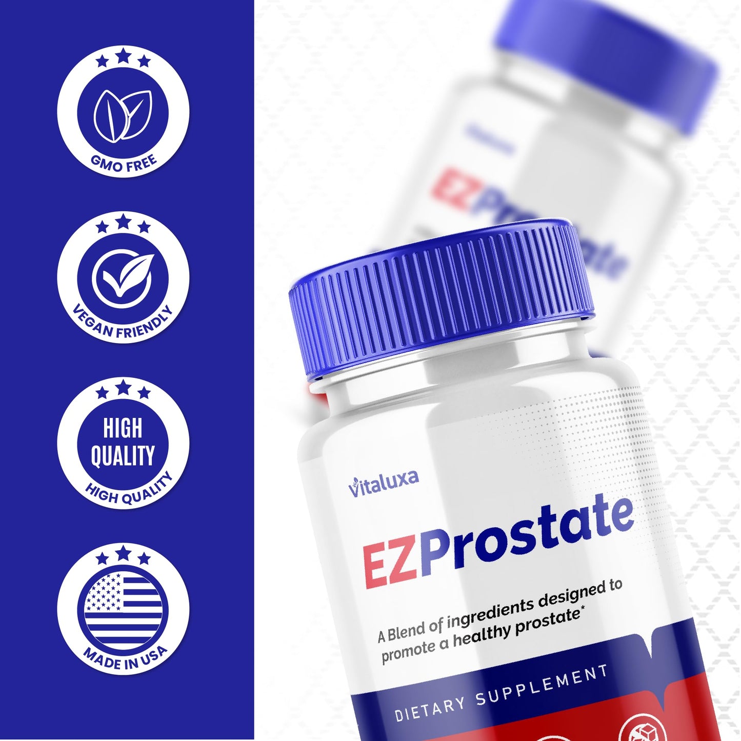 Vitaluxa EZ Prostate 120 Capsules