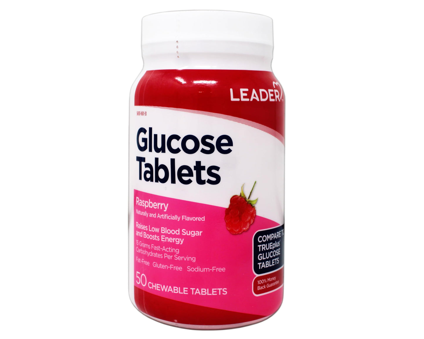 Leader Glucose Tablets Chewable 50 Tablets