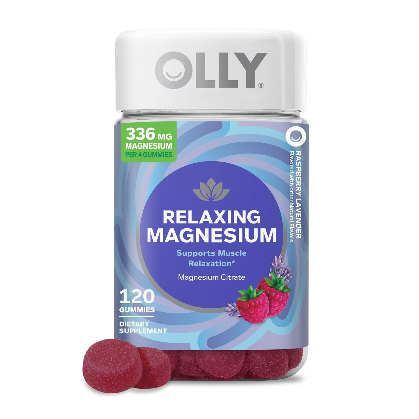 OLLY Relaxing Magnesium 120 Gummies