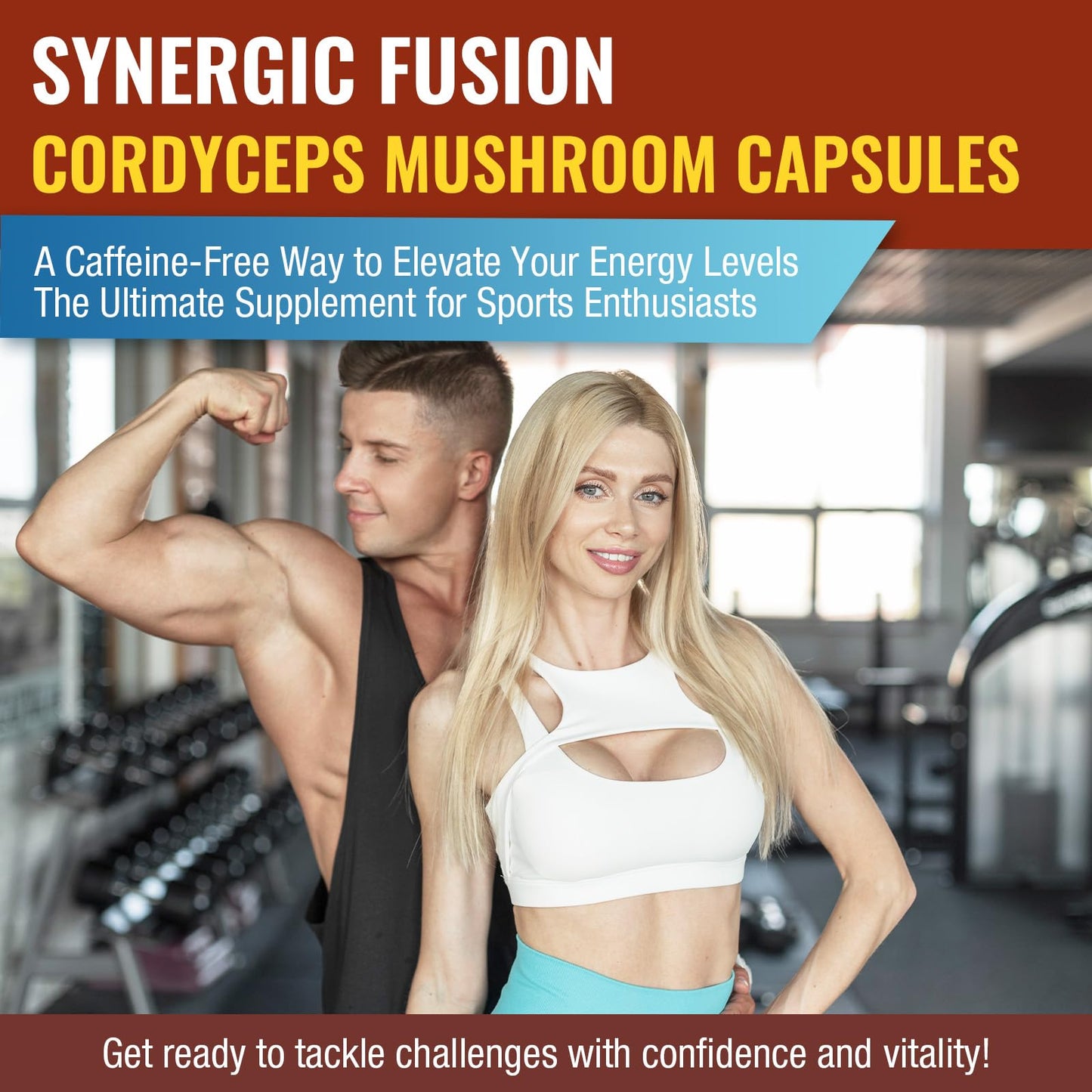 Mezqai Cordyceps Mushroom Capsules, 60 Count