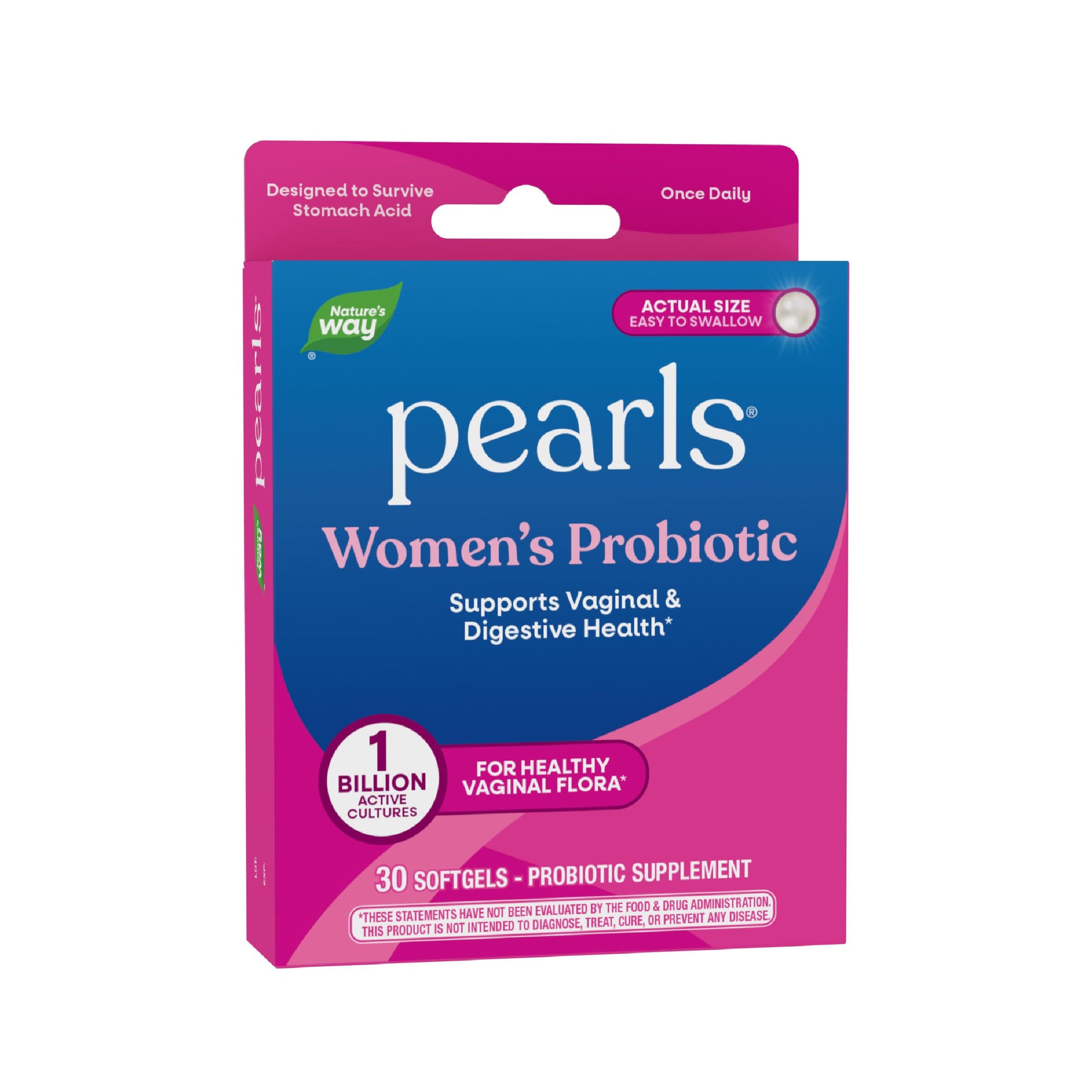 Nature's Way Women's Probiotic Pearls Softgels 30 Count