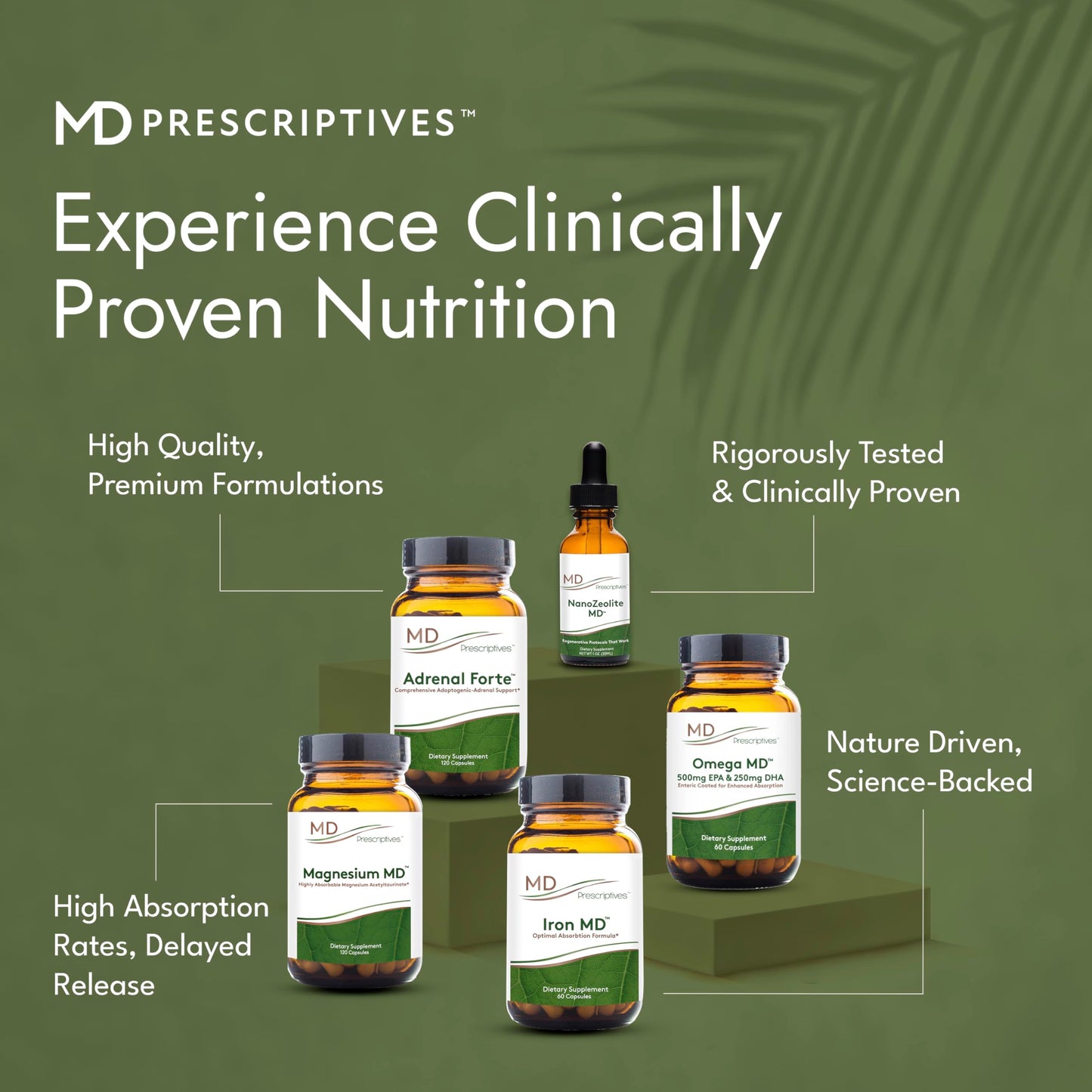 MD Prescriptives Omega MD Supplement - 500 EPA & 250 DHA Omega-3 Fish Oil Softgels, 60 Softgels