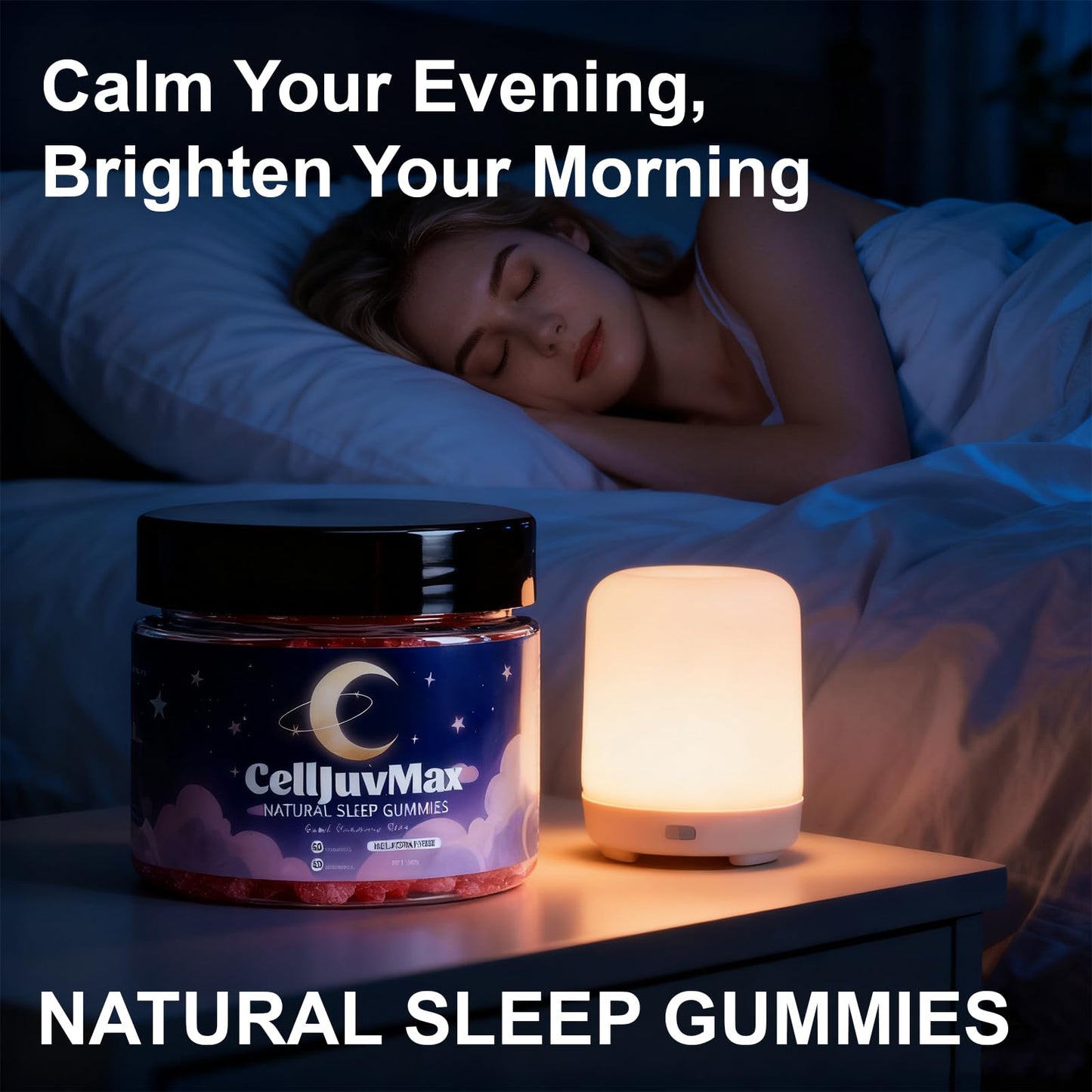 CellJuvMax Natural Sleep Gummies Gummy 60 Count
