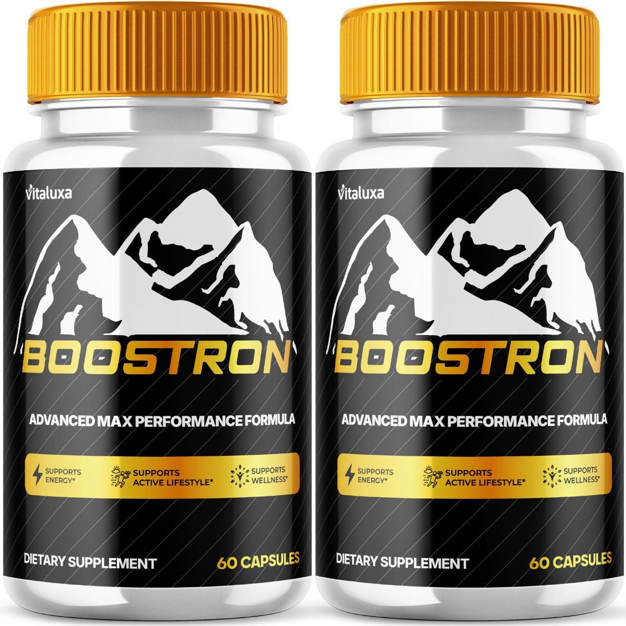 Vitaluxa Boostron Maximum Strength Performance Blend Capsules, 120 Count