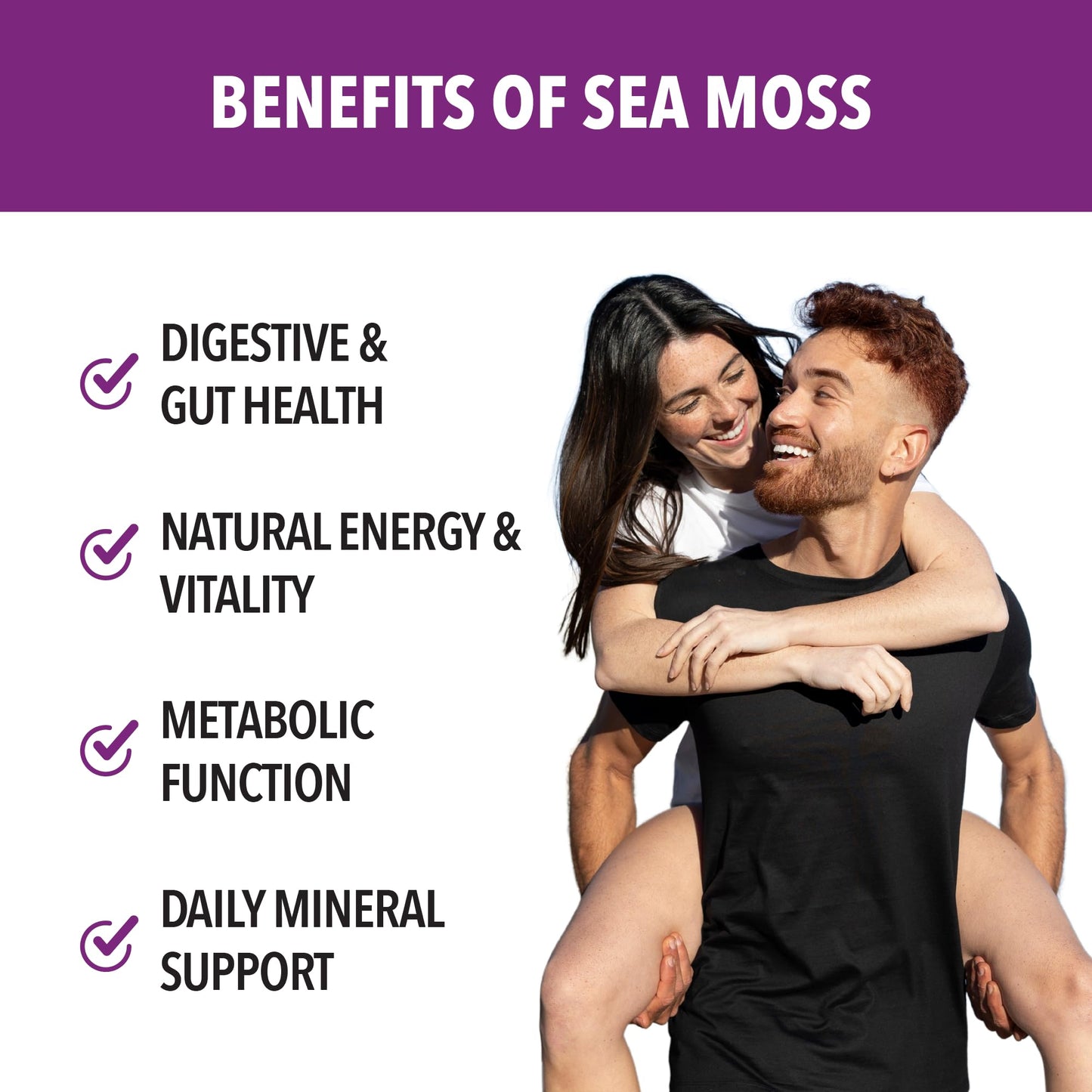 Siba Nutraceutical LLC Ultra Pure Sea Moss Blend Capsules 120 Count