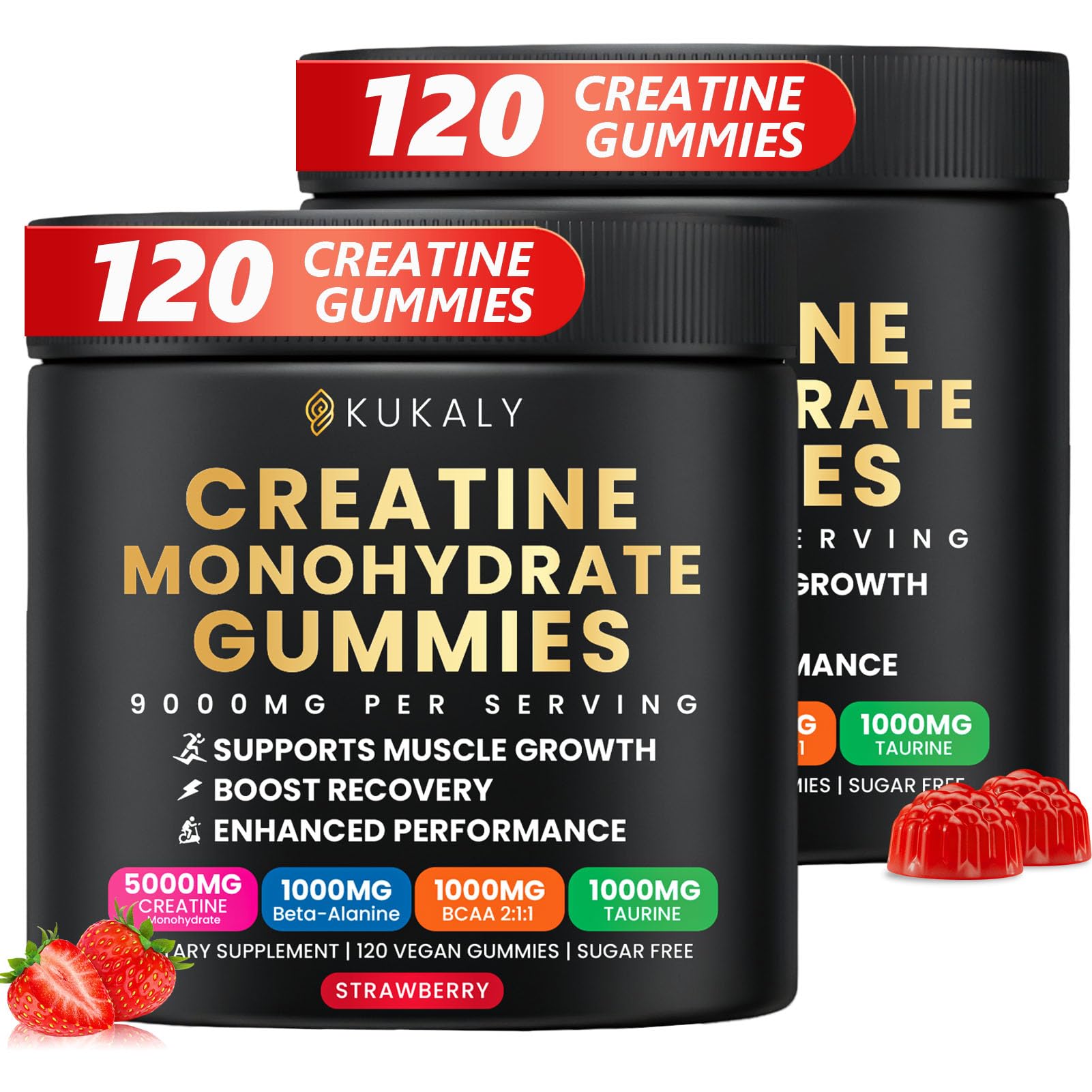 ZyterX Creatine Monohydrate Gummies for Men & Women 240