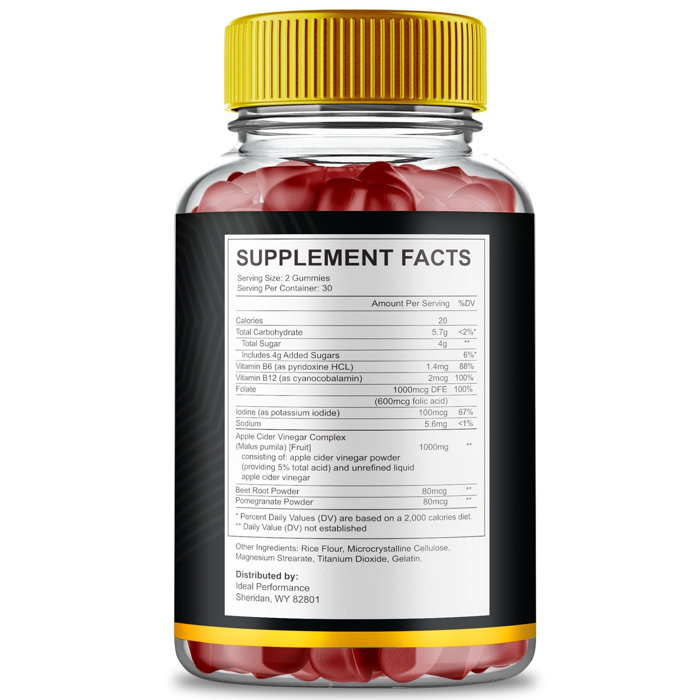 IDEAL PERFORMANCE Xtreme Surge Gummies, 60 Count