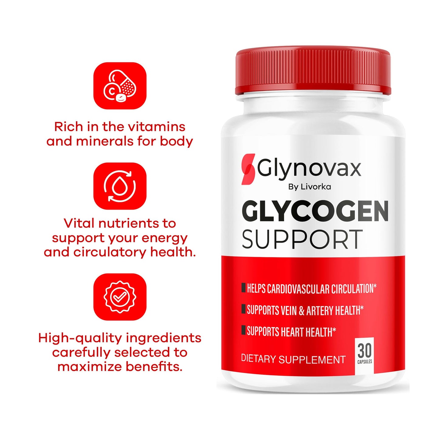 LIVORKA Glynovax Capsules, 150 Capsules
