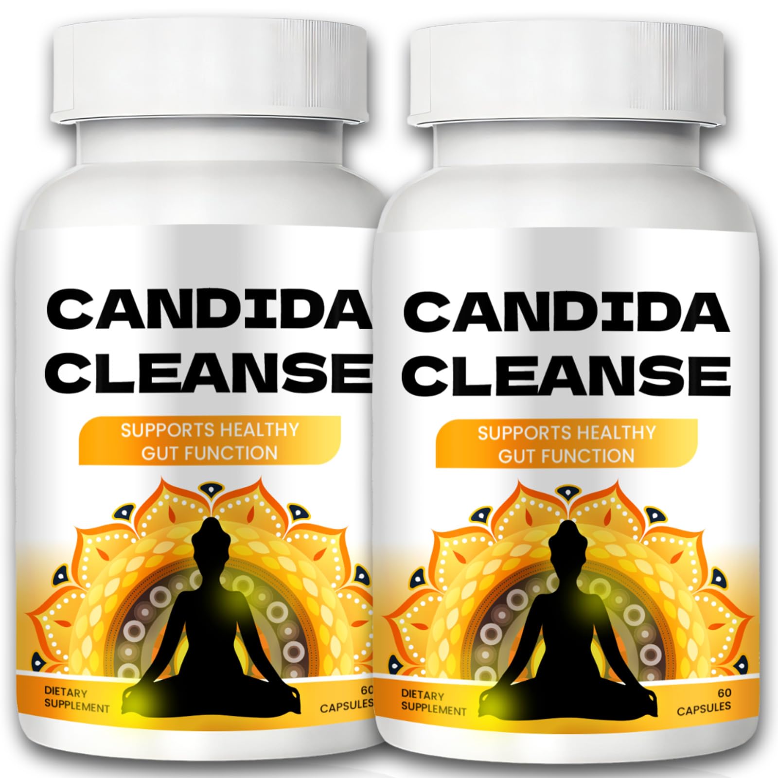 OCQOPM Candida Cleanse - Gut Support Capsule 0.98