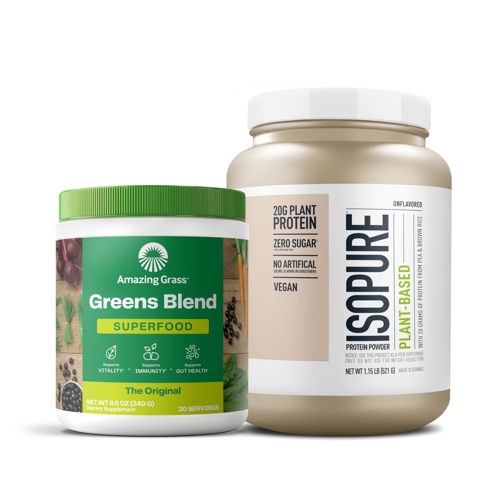 Amazing Grass Greens Superfood Powder Original Bundle 26.9