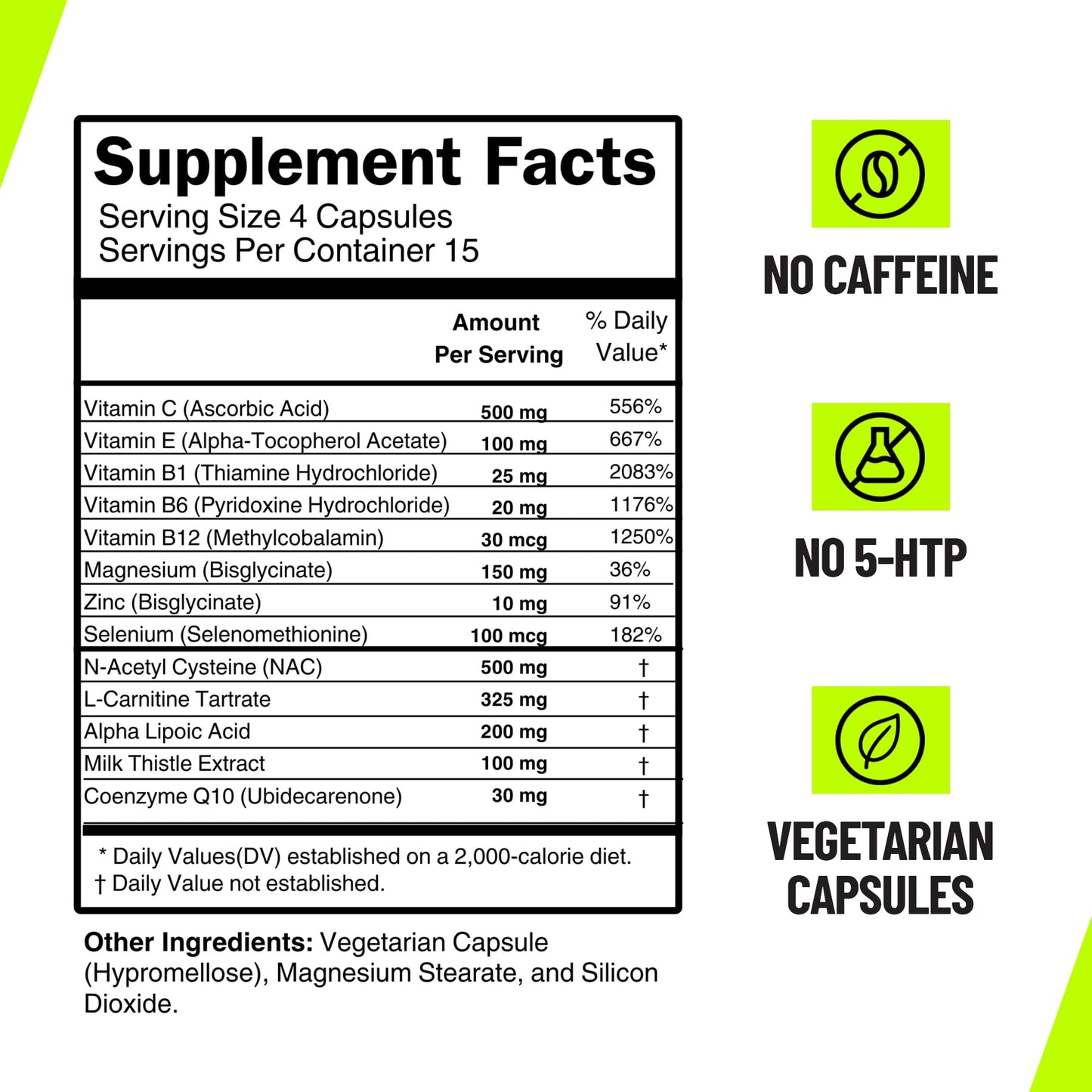 Ravemedy Rave Supplement, 60 Capsules