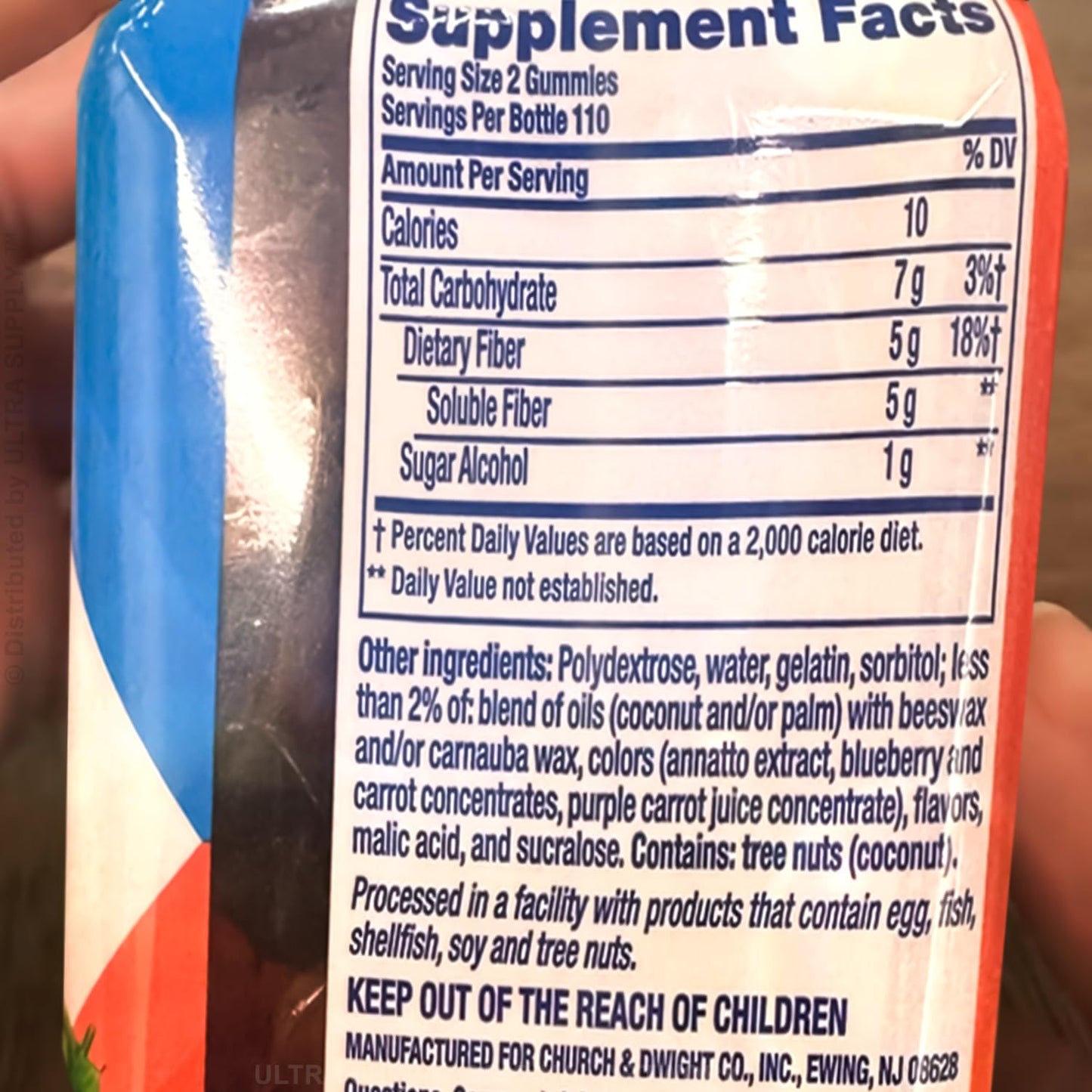 Generic Vita_fusions Fiber Well Gummies 220 Count