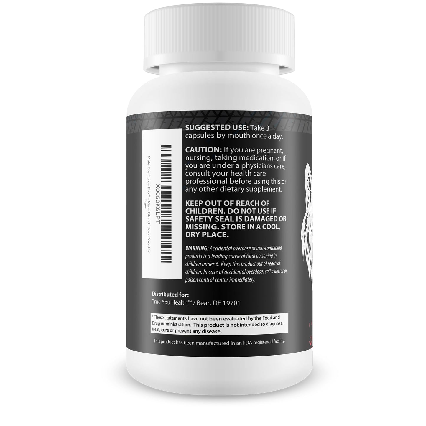 True You Health Male Ere Force Pro Capsule 90 Count