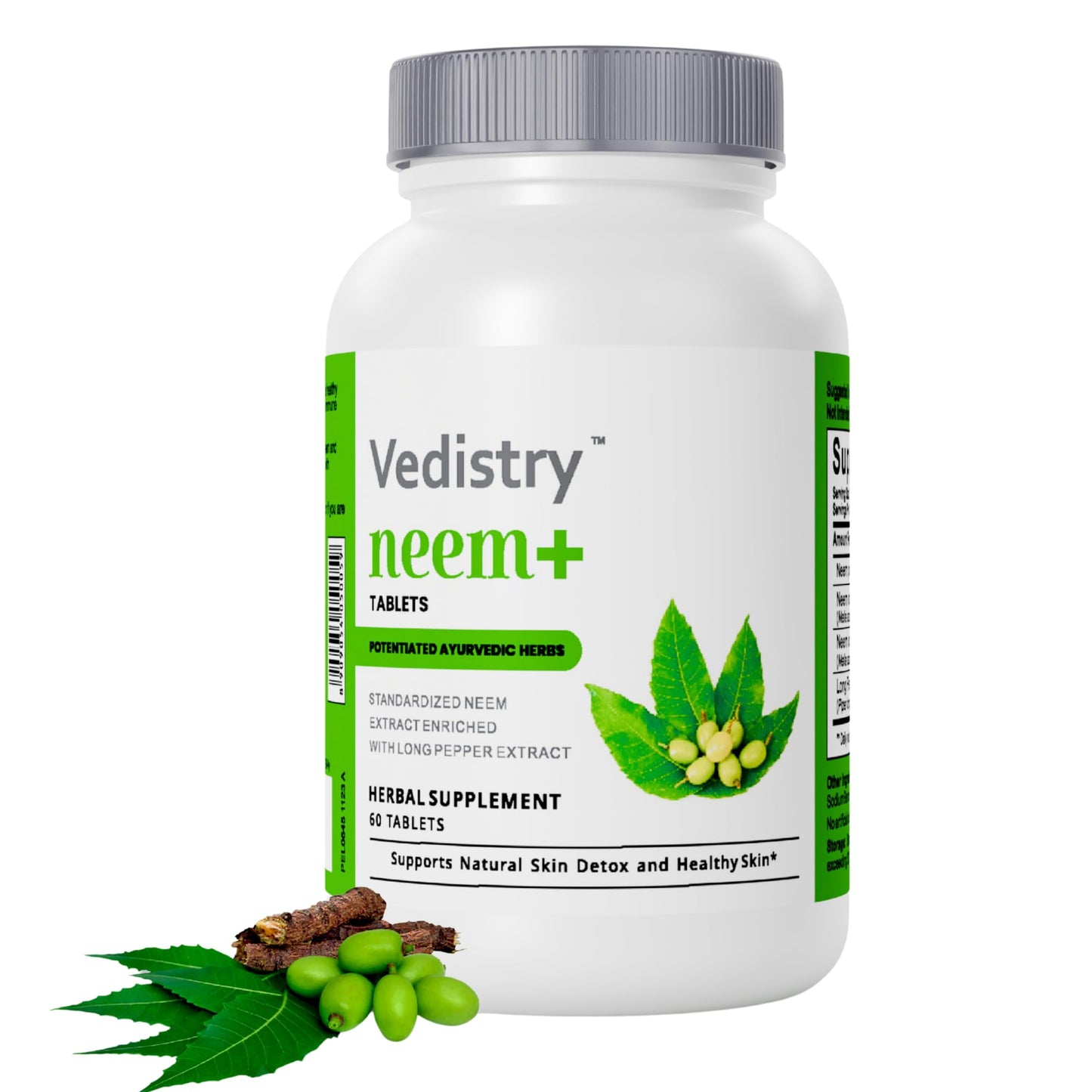 Vedistry Neem Leaf Supplements Tablets 60