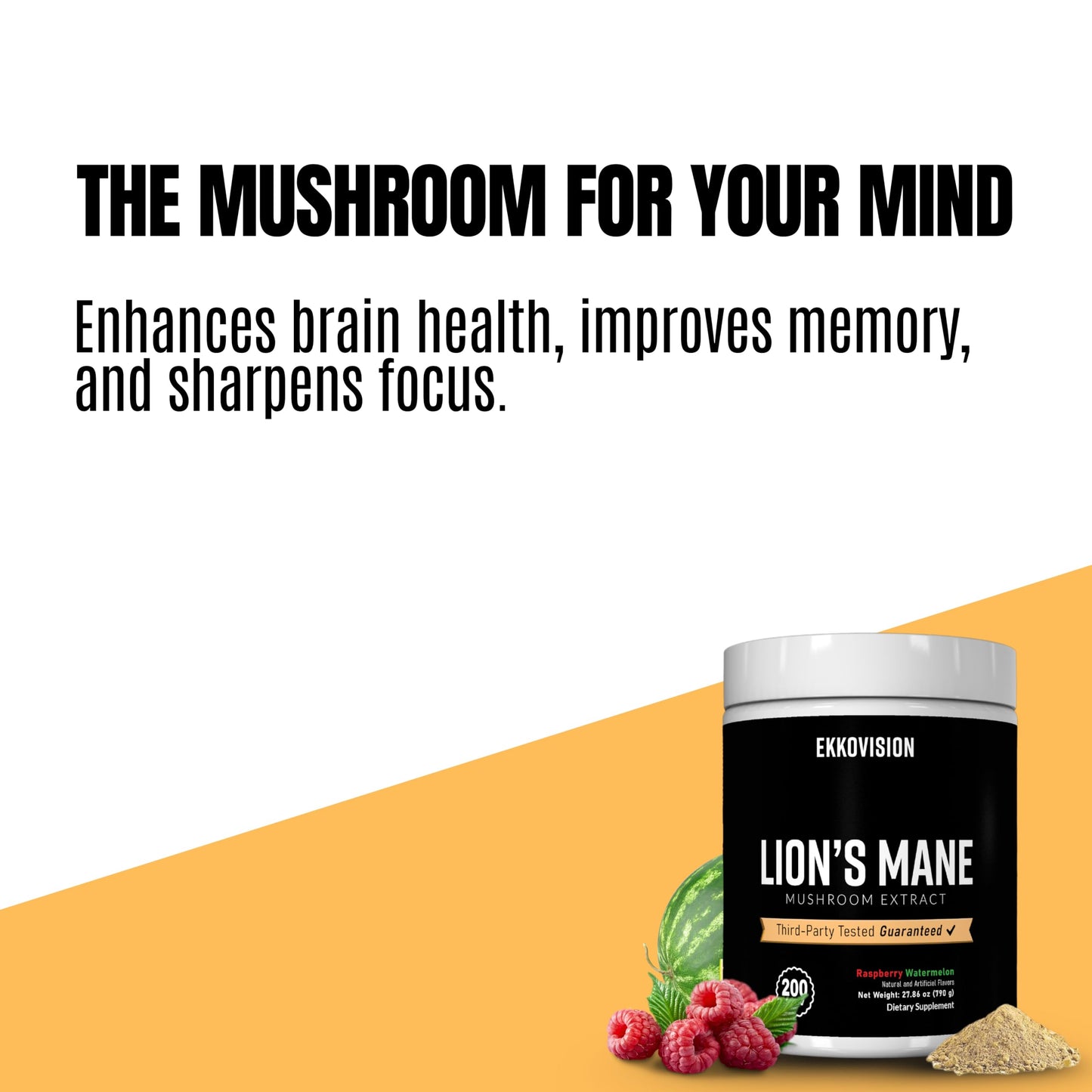 Ekkovision Lions Mane Powder, 14.81 Ounce