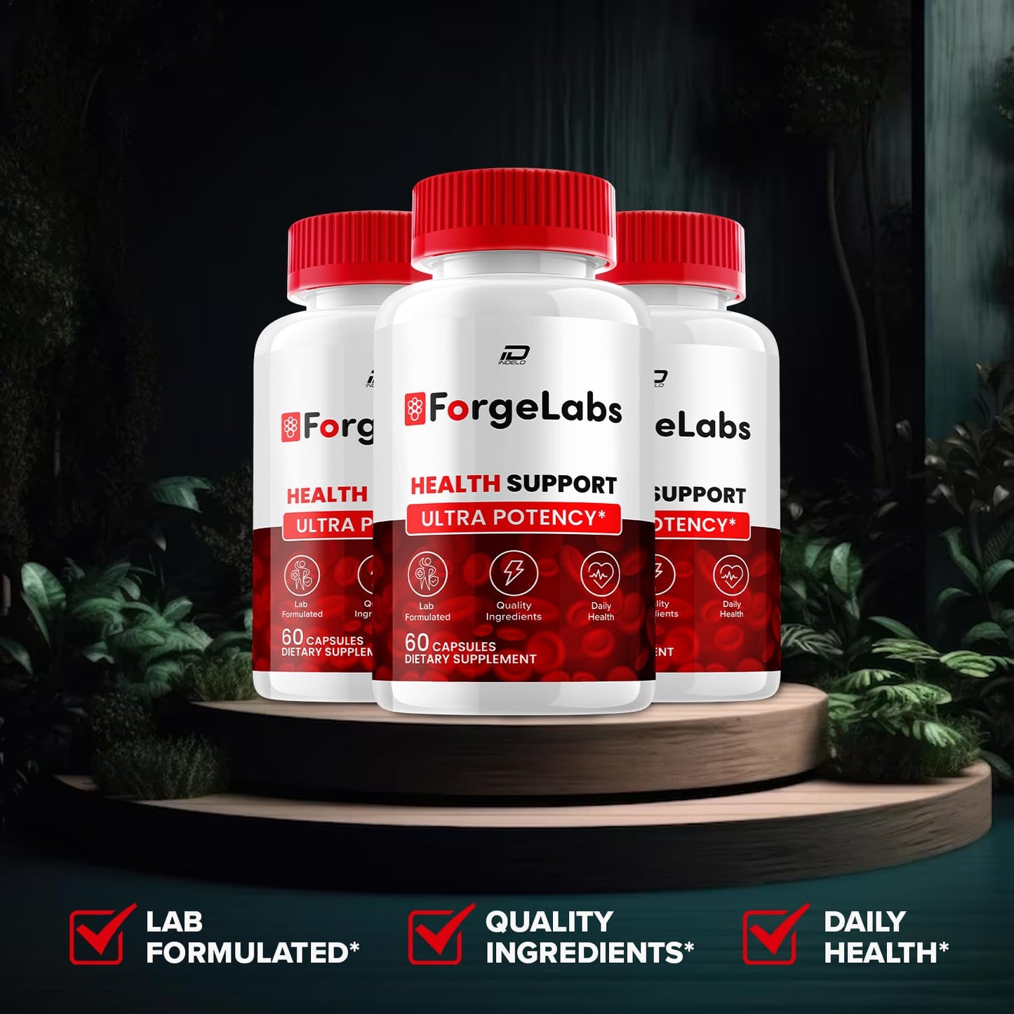 Indelo ForgeLabs Capsules 120 Capsules