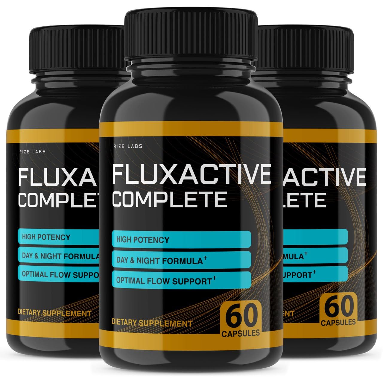rize labs Fluxactive Complete Advanced Formula Supplement for Men Capsules 60