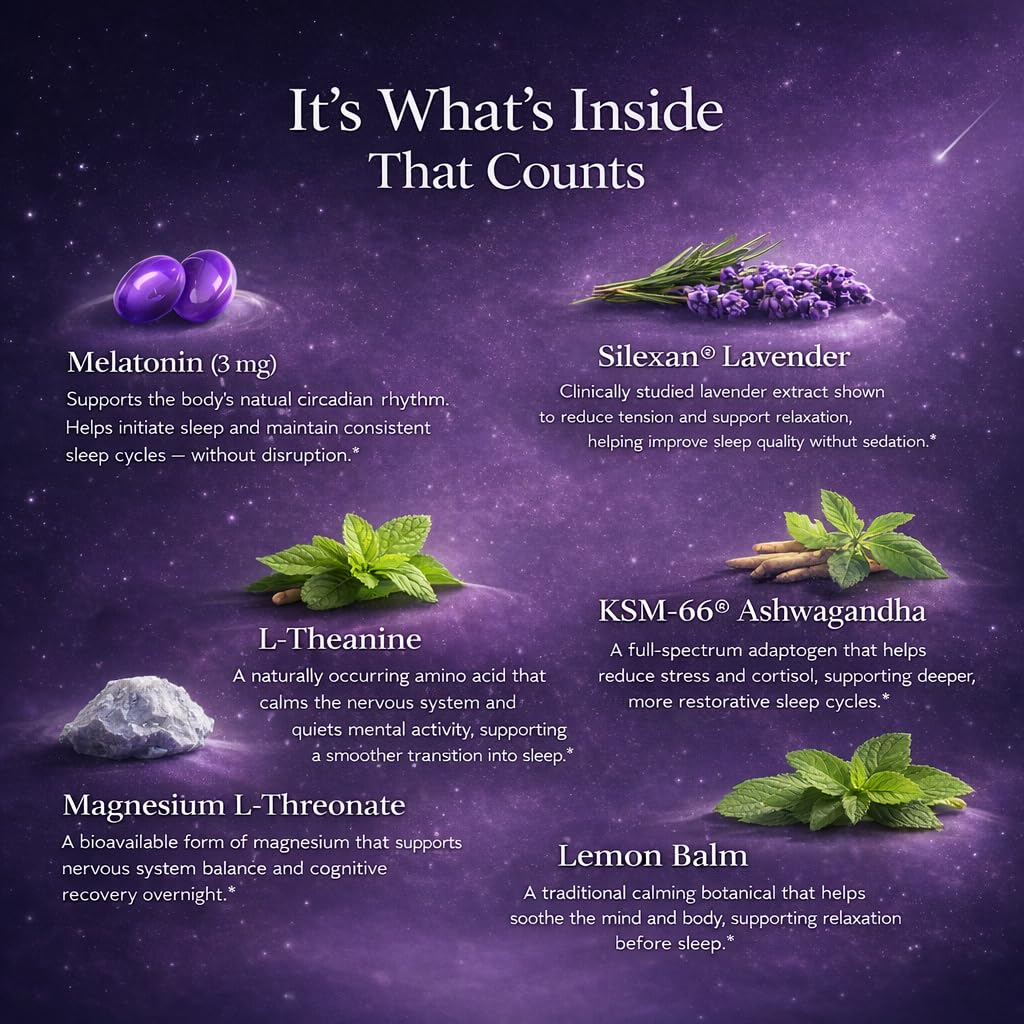 ELEMENT12 NightMAG Magnesium Glycinate Gummies 60 Count